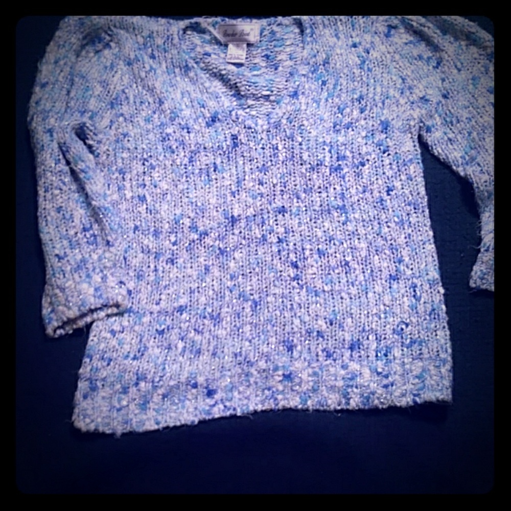 Blue sweater
